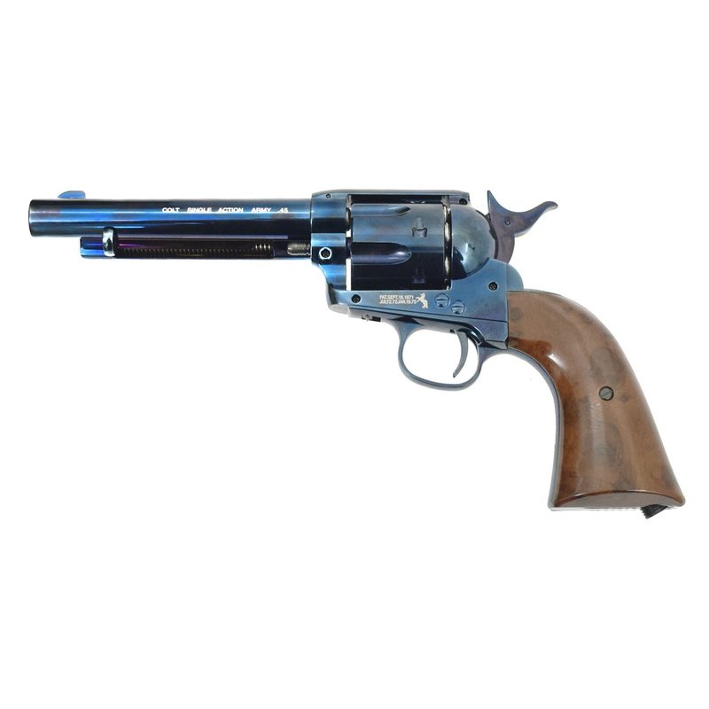 Пневматический револьвер Umarex Colt SAA 45 Pellet Blued (5,5”) купить в Москве по низкой цене – интернет-магазин OpticsTrade