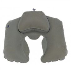 Подушка надувная Tramp Lite под шею Комфорт (серый)