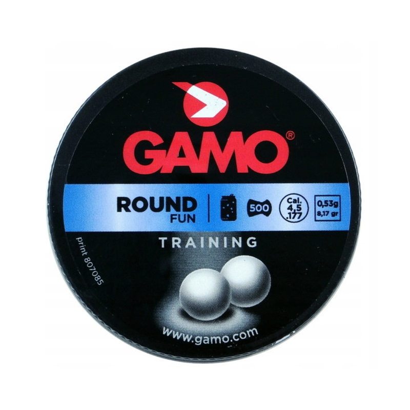 Пули пневматические GAMO ROUND, 0.53 г, 4.5 мм, 500 шт