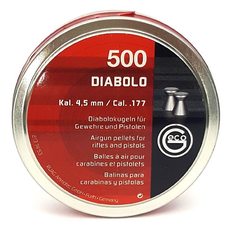 Пульки Geco DIABOLO, 0.47 г, 4.5 мм, 500 шт