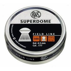 Пульки RWS Superdome, 0.54 г, 4.5 мм, 500 шт