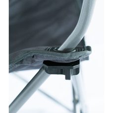 Tramp кресло с регулируемым наклоном спинки (черный/серый)