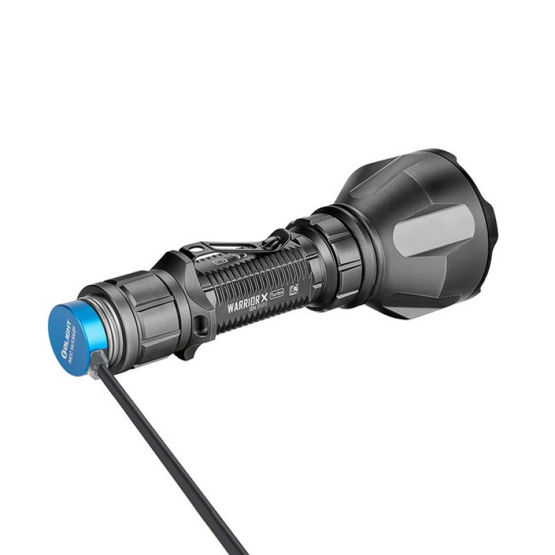 Фонарь тактический Olight Warrior X Turbo Gunmetal Grey