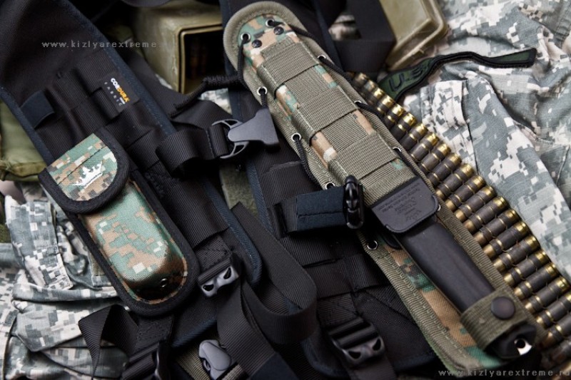 Тактический нож Alpha AUS-8 Satin Serrated