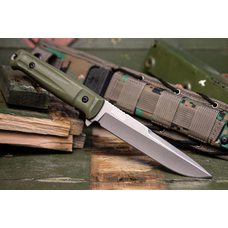 Тактический нож Alpha AUS-8 TacWash G10 Olive