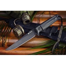 Тактический нож Croc AUS-8 Black