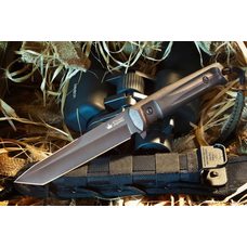 Тактический нож Aggressor D2 Black Titanium