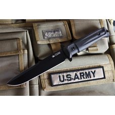 Тактический нож Trident AUS-8 Black Titanium
