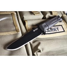 Тактический нож Trident AUS-8 Black Titanium