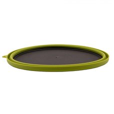 Tramp тарелка силиконовая с пластиковым дном 1070 мл (оливковый)