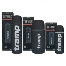Tramp термос Soft Touch 1 л (серый)