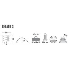 Палатка High Peak Beaver 3