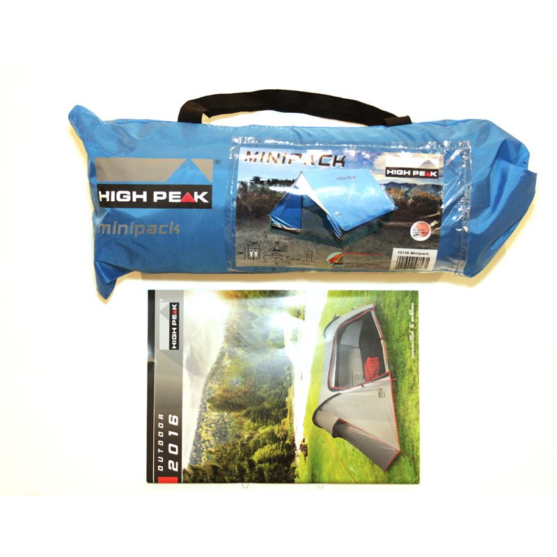 Палатка High Peak Minipack купить по цене 8 299 ₽ в Москве — интернет  магазин