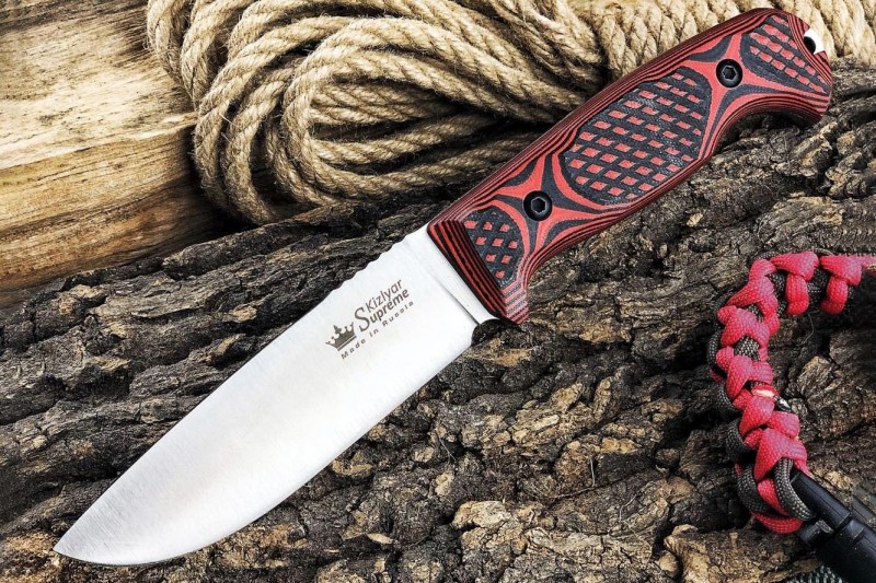 Туристический нож Ural Sleipner StoneWash G10