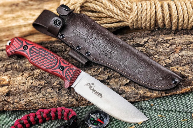Туристический нож Ural Sleipner StoneWash G10