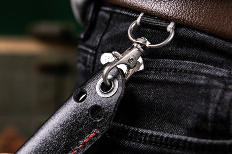 Туристический нож Sturm Mini N690 StoneWash Kydex