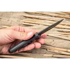 Туристический нож Santi AUS-8 Black Titanium Kydex