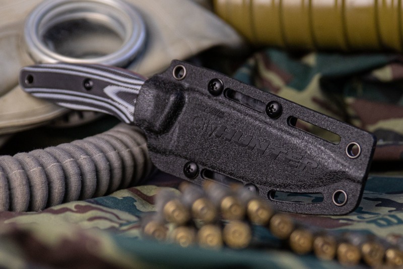 Туристичеcкий нож CityHunter AUS-8 Stonewash G10
