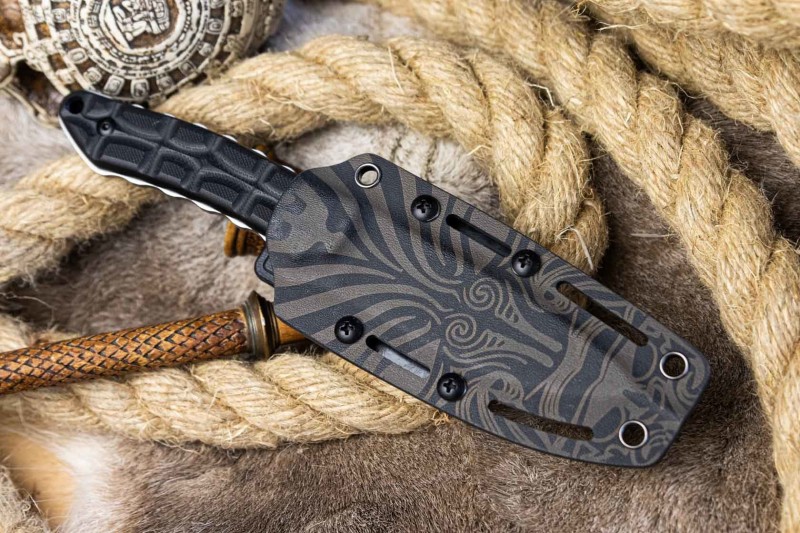 Туристический нож Aztec D2 Kydex