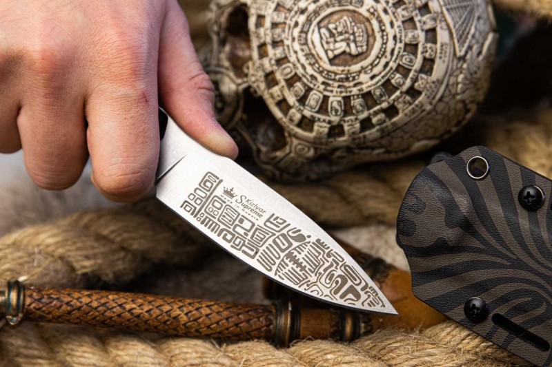Туристический нож Aztec D2 Kydex
