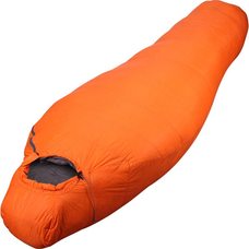 Спальный мешок пуховый Сплав Adventure Permafrost 220 см оранжевый