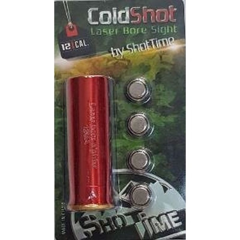 Лазерный патрон холодной пристрелки ShotTime ColdShot 12 калибра