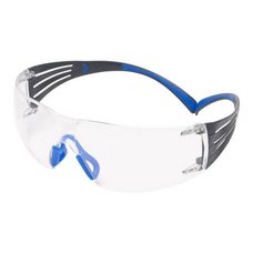 Очки стрелковые 3M SecureFit 401, линзы прозрачные, дужки синие