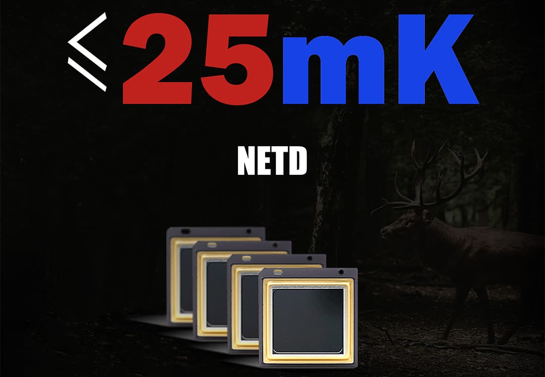 NETD 25 мК