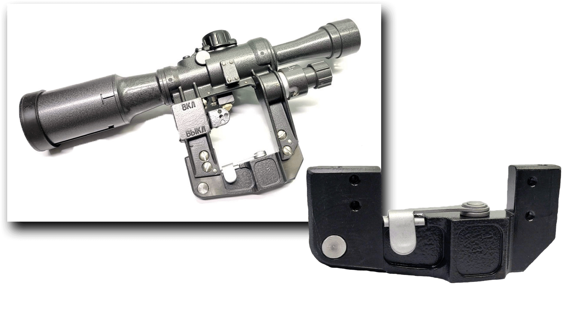 Крепление кронштейна прицела ПО для Вепрь