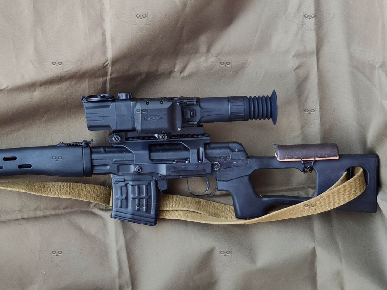 Pulsar Digisight Ultra N455 на кронштейне SAG низкий