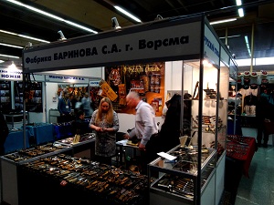 стенд фабрики Баринова из Ворсмы