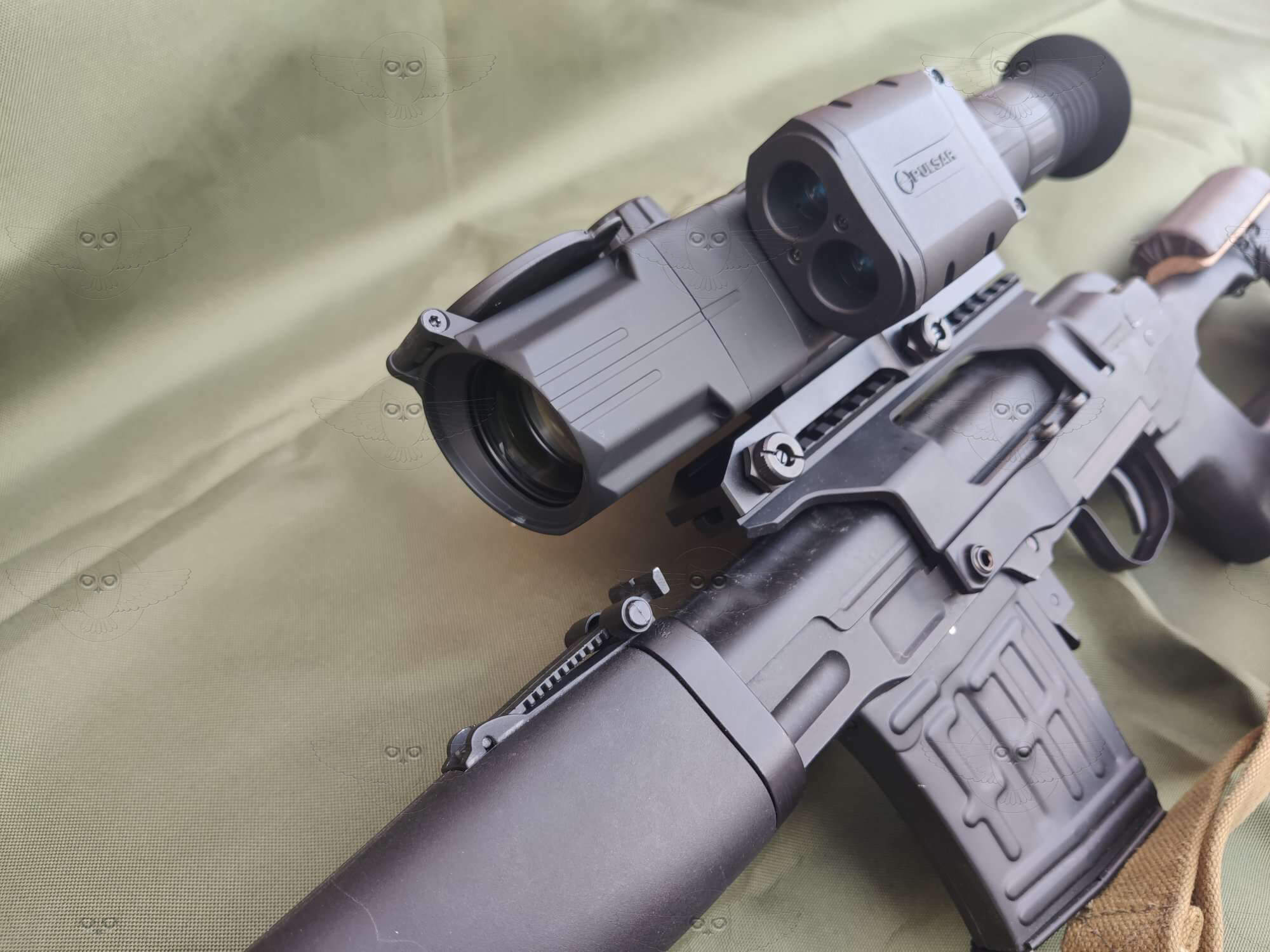 Pulsar Dіgіѕіght Ultrа N455 LRF с лазерным дальномером на кронштейне SAG